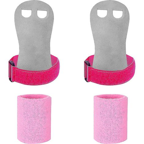 Poignées de gymnastique pour enfants, gants de gym élastiques, bandes de traction pour haltères -bp (1/5)