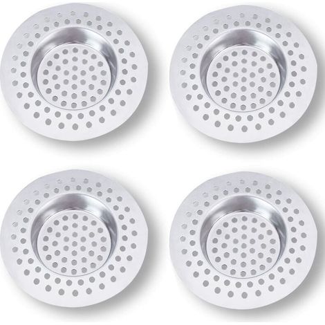 Juego de colador para fregadero de cocina de acero inoxidable de 3 piezas YMYNY (1/4)