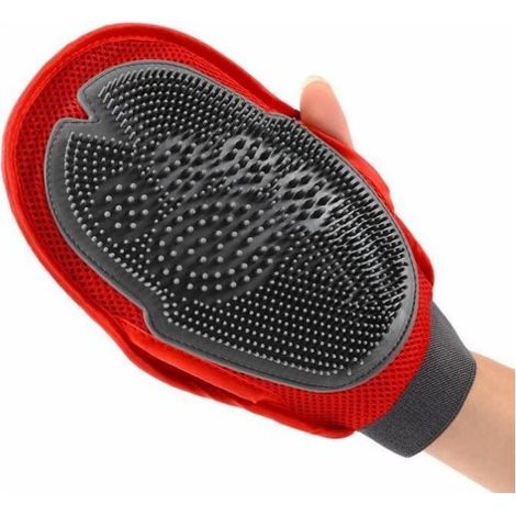 Gants de toilettage pour animaux, adaptés aux chiens et aux chats (1/4)