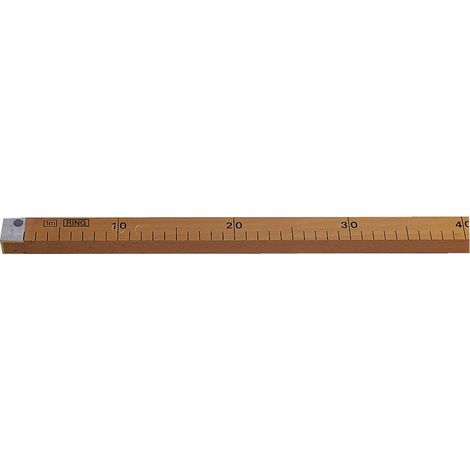 righello metrica 22071 legno 1 metro