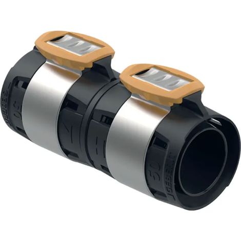 GIUNTO DI COLLEGAMENTO INTERMEDIO FLOWFIT IN PPSU PER MULTISTRATO A PRESSARE - Ø63 MM  - GBR
