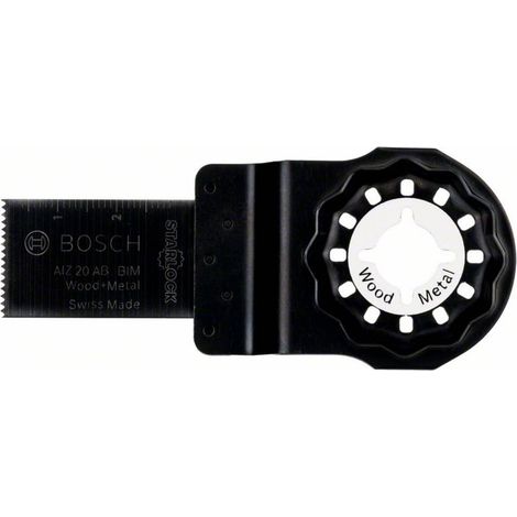 Bosch 5x lama per sega a tuffo BIM Starlock AIZ 20 AB Wood and Metal - 2608661628