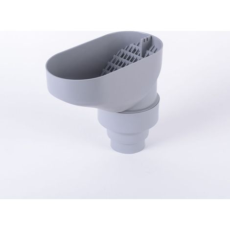 3P Leaf Catcher Grey Downpipe Filter for Water Butts (1/5)