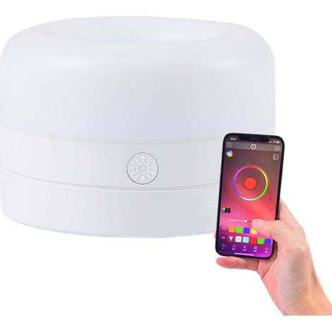 Lampe De Bureau - Lampe RGB À LED Avec Synchronisation Musicale Et 80 Modes De Scène - Pour Chambre À Coucher Et Table De Chevet - 1 Pièce (1/5)