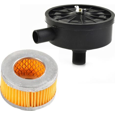 Compressore d'aria, silenziatore, filtro dell'aria, compressore d'aria, filtro di aspirazione, silenziatore, filtro dell'aria da 20 mm, accessori per pompe