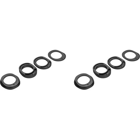 8 Pièces Entretoises de Casque de Guidon de Vélo de Route pour Les Accessoires de Rondelle de Guidon de Vélo Intégrés à Une Fourche de 28,6 mm (1/5)
