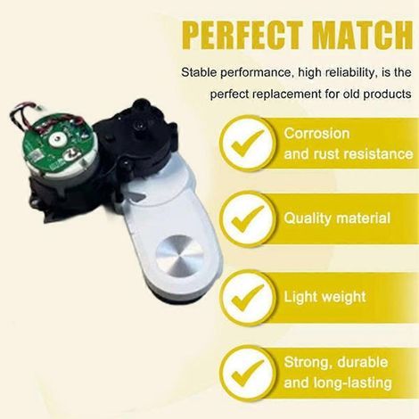 Moteur de brosse latérale pour aspirateur Roborock S8 MaxV Ultra / S8 Max Ultra / P10s - Pièce de rechange