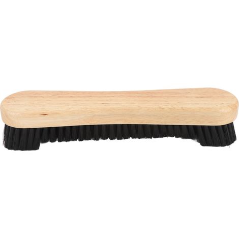 12 Inch Billiard Table Cleaning Brush Multifunctional Soft Nylon Bristle Pool Table Dusting Brush with Wood Handle (1/5)
