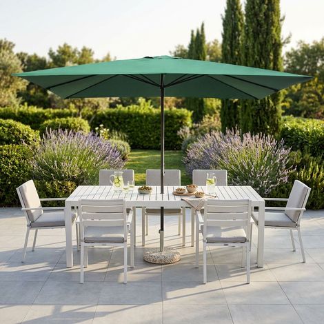 MERIDIES - ombrellone da giardino palo centrale 3 x 4 m (1/4)