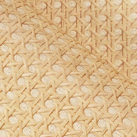 Brown Rattan Wall Paper Furniture Bedroom Decorative Furniture Wood Effect Wallpaper Wall Sticker Kitchen Imitation Cane Rattan 30 cm 5 m (1/3)