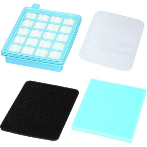 4 Pack Compatible Vacuum Cleaner Filters for Philips Power Pro Active/Compact, Alternative to Philips FC8470, FC8471, FC8472, FC8473, FC8630, FC8631, FC8632, FC8635, FC8515, FC8516, 2thSaN Replacement (1/5)