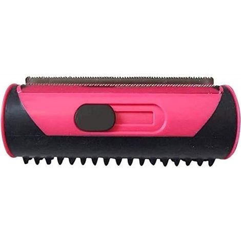 Laminoir for Chiens Et Chats - Brosse/carde en Métal for Enlever Les Poils Morts Et Le sous-Poil - for Chiens Et Chats À Poils Courts Et Moyens Brosse Chien(Pink) (1/5)