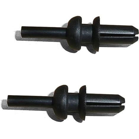 2 fixations agrafes plage arrière pour Citroën et Peugeot 699218