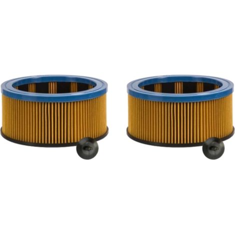Trade-Shop Faltenfilter / Patronenfilter für Kress 1200 NTS 20EA, 1200 RS 32 EA, 1400 RS EA, 98039802 Nass-/Trockensauger Staubsauger - 2 Stück (1/2)