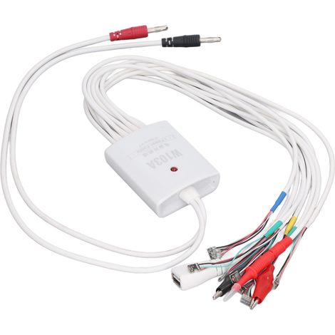 Câble d'alimentation DC pour test de démarrage, détection d'appareil avec interfaces USB et ampèremètre, cordon d'extension de mesure. (1/5)