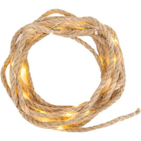 Outdoor string lights, 4.5 meters long – 50 LEDs – 3 batteries – for indoor decoration and festive events. (1/5)