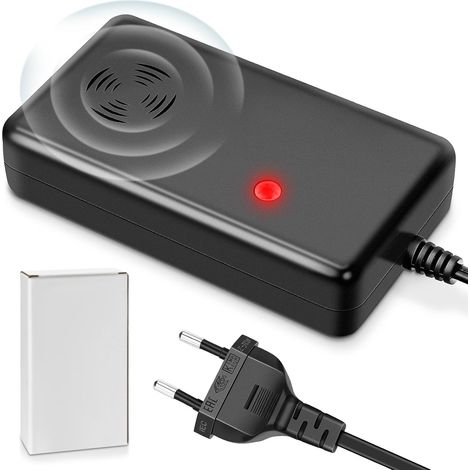 Répulsif à ultrasons avec prise - Répulsif contre les martres pour maison, garage, grenier et cave (230 V, portée 50 m², effet anti-accoutumance) (1) (1/5)