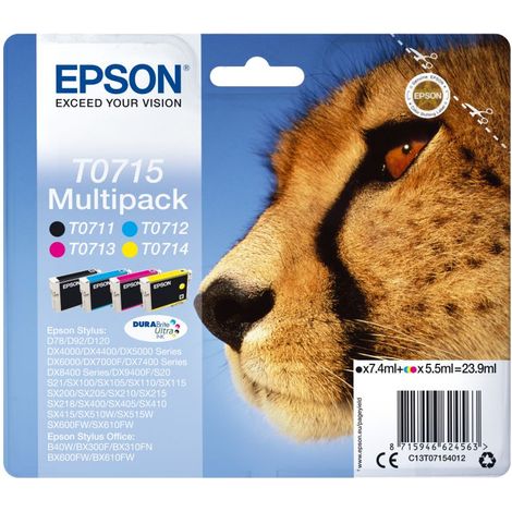 Cartouche imprimante EPSON C 13 T 07154012 (1/5)