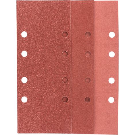 Bosch Accessories 2607019499 KIT carta abrasiva orbitale perforato Dimensione dei grani 60, 80, 120, 240 (L x L) 230 mm