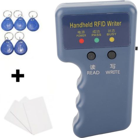 Duplicateur de Cartes ID 125KHZ Basse Fréquence - Lecteur/Écrivain Portable pour Bureau et Maison (1/5)