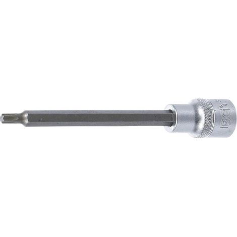 Douille à Embouts 12,5 mm (1/2) Profil T Torx T30 Précision et Robustesse, Acier - D-Work