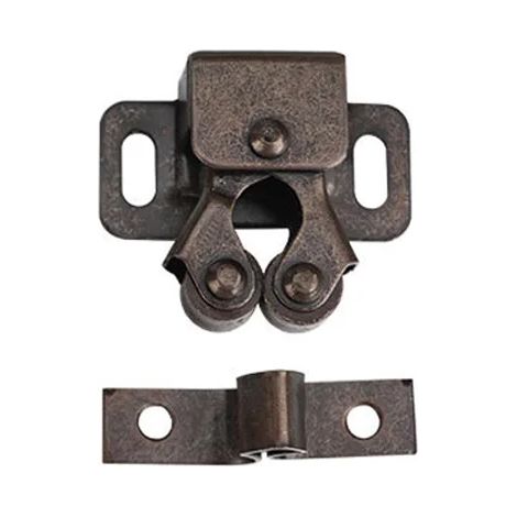 (Marron) Aimant pour sac, loquet de porte, butée de fermeture, amortisseur pour quincaillerie de placard, accessoires de quincaillerie pour meubles et tiroirs (1/5)