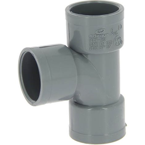 Culotte PVC femelle-femelle 87°30 Ø32