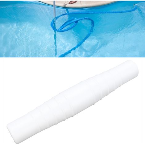 Conectores de manguera de PVC para bombas de filtro de piscinas [1-1/4 pulgadas y 1-1/2 pulgadas] - Conexión impermeable y duradera - Colores surtidos (20 cm) (1/5)