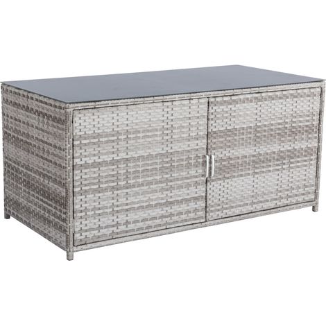 Primaster Auflagenbox Portofino 175 x 87 x 83 cm Gartenbox Gartentruhe Kissenbox (1/3)