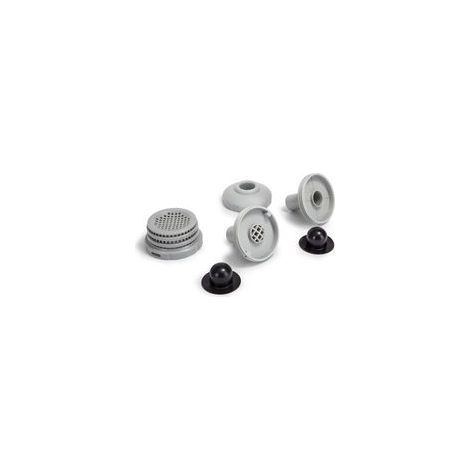 Lot de 2 crépines pour piscines Intex – Résistantes au chlore et à l'eau salée – Kit complet pour raccord de tuyau (1/5)