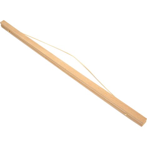 Moderner magnetischer Bilderrahmen aus Holz zum Selbermachen von Postern, Schriftrollen und Kunstdrucken (60 cm) (1/5)