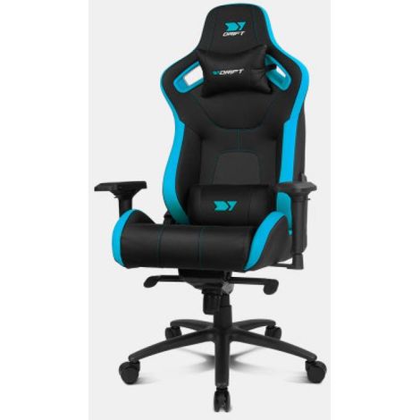 Drift Dr600bl Silla Para Videojuegos Butaca Para Jugar Asiento Acolchado Negro, Azul (1/2)