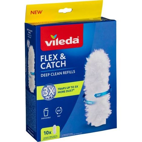 Reinigungszubehör Vileda FlexCatch weiß 10 Stück
