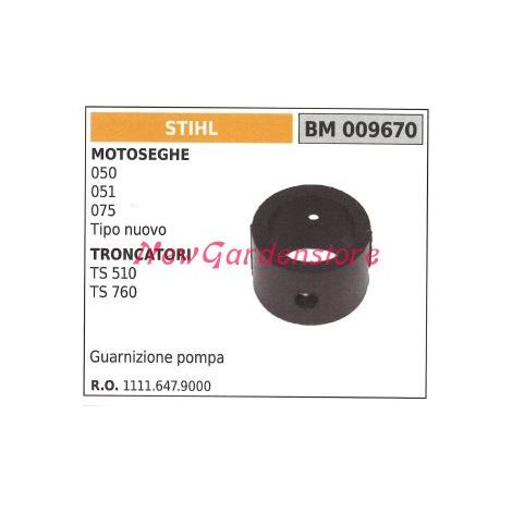 Dichtung Ölpumpe STIHL Kettensägenmotor 050 051 075 009670