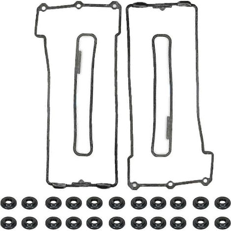 Joint de cache-culbuteurs moteur 11129069871 (gauche et droite) pour BMW E34, E39, E32, E38 et BMW M60/M62 (réf. 2024 11129069871). (1/5)