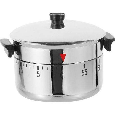 Mechanischer Küchentimer für Schnellkochtöpfe, 60 Minuten Kochtimer (ohne Batterien), kompakter und handlicher Timer für Zuhause, Camping und Res (1/5)