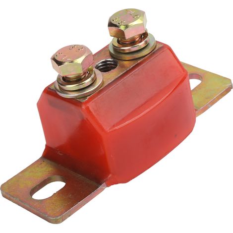 Support de Transmission en Polyuréthane, Style 1 ou 2 Boulons, Remplacement pour Chevy 1958-2001, Rouge (1/5)