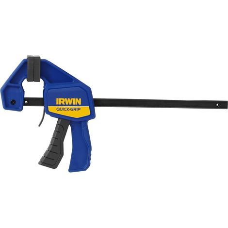 1 - Pince De Serrage - Mini Pince - Prise Rapide Une Main - Corps En Résine Robuste - Pour Petits Travaux Et Espaces Restreints - Noir - 15cm (1/5)