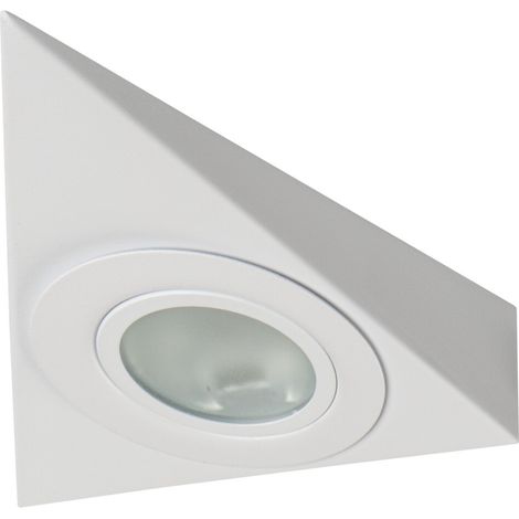 Spot sous-meuble triangle blanc G4 10W Kanlux Zepo (1/3)
