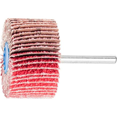 PFERD TOOLS Keramikkorn Fächerschleifer F Ø 50x30mm Schaft-Ø 6 mm CO-COOL40 hoher Abtrag auf Edelstahl (1/5)