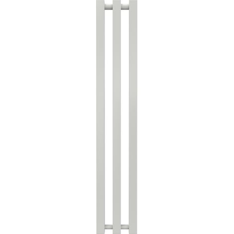 RADOX Sèche-serviette à eau chaude mural - Kolona SP 35 blanc - 1000 x 175 mm - 3 tubes - 217 W - Fixations incluses (1/3)
