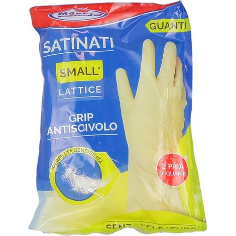 MAURY'S GUANTI IN LATTICE SATINATI 2 PAIA DA CUCINA TAGLIA S OKX (1/2)
