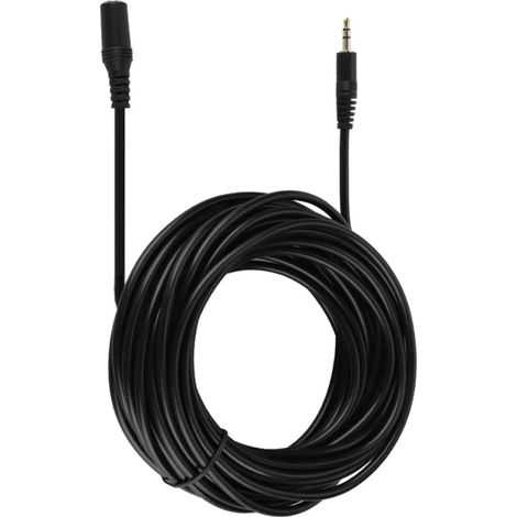 Cavo audio da 30 m, prolunga ottica maschio-femmina, cavo jack, cavo aux per smartphone, cuffie stereo (15 m) (1/5)