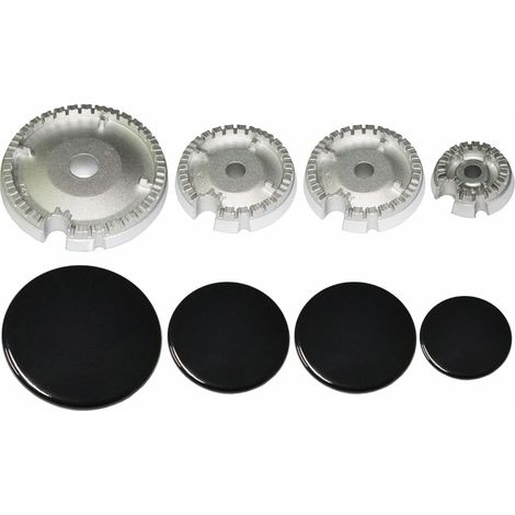 KIT BRUCIATORI E PIATTELLI PIANO COTTURA INDESIT ARISTON BOSCH DE LONGHI BOSCH
