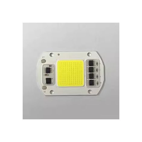 Ampoules LED sans pilote 50 W, plaque d'éclairage 220 V, éclairage public/spot/projecteur/ampoule, substrat en aluminium (1/2)