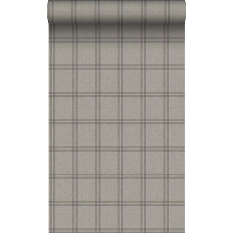 papier peint vichy marron clair - Origin Wallcoverings (1/5)