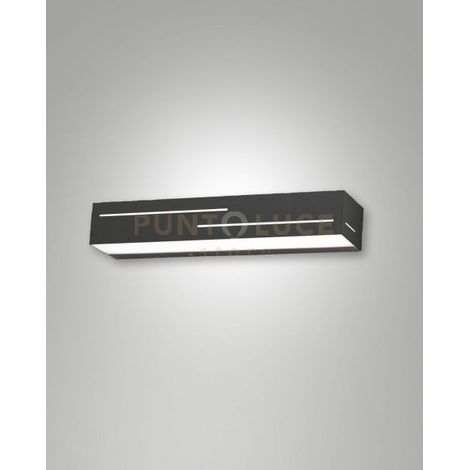 BANNY APPLIQUE ANTRACITE A LED 3000K - 18W - 1700 lm, 31cm IP20