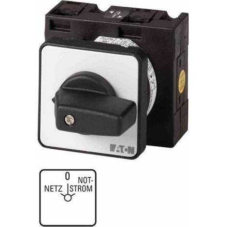 Interruptor Eaton t3-4-8902/e plástico ip65 4 polos