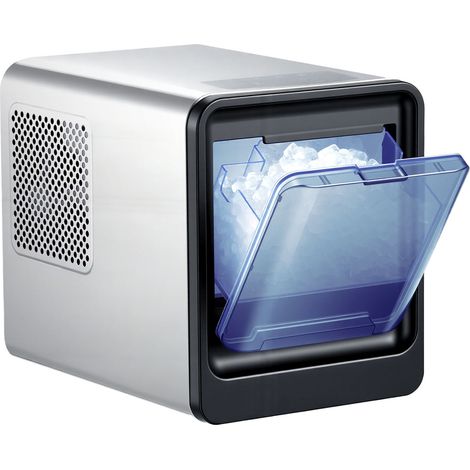 Mophorn Máquina de hielo en pepitas de encimera 15 kg/24 h, equipo autolimpiable con cuchara, depósito de agua de 0,8 L, ideal para hogar, cocina, oficina, bar y reuniones