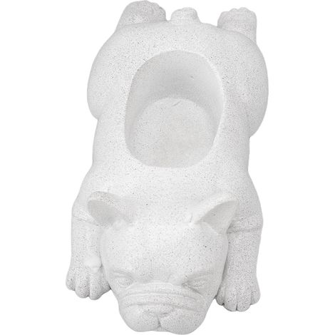 Pots de fleurs en résine pour plantes succulentes, en forme de chien, décoratifs pour votre bureau ou votre table. (1/5)